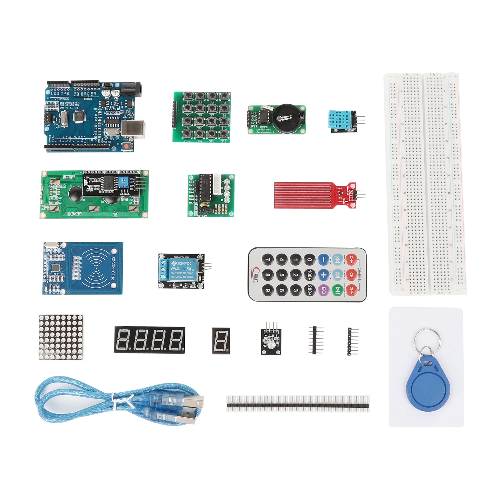 KS Complete Starter Kit Programming Learning Kit + Projects for Arduino UNO R3 Starter Kit + Online Tutorial DIY Electronic Kit thumbnail 4