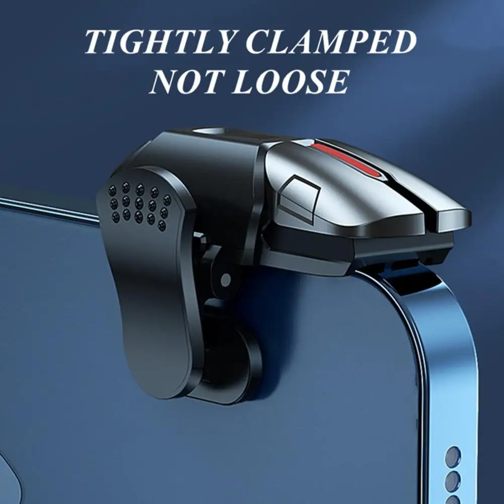 Convenient Mobile Game Triggers Six-finger Linkage Non-slip Game Joysticks Clip Design Mobile Gaming Controller Triggers thumbnail 2
