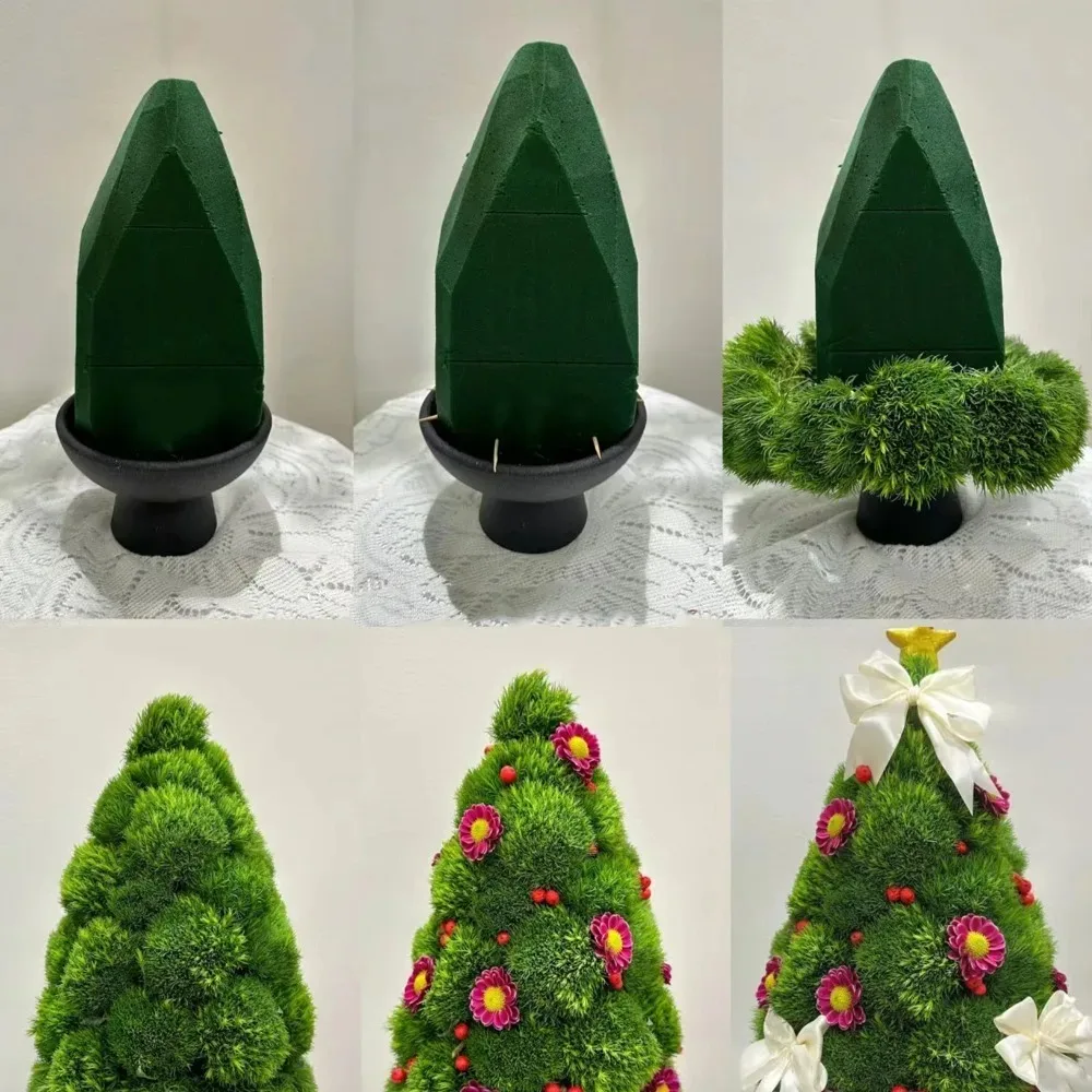 10/1PCS Flower Moisturizing Sponge Block Absorbent Floral Foam Bricks Cuttable Dry Wet Florist Sponge Bricks Wedding Party Decor thumbnail 6