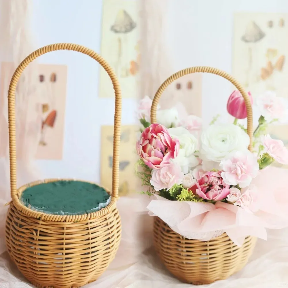10/1PCS Flower Moisturizing Sponge Block Absorbent Floral Foam Bricks Cuttable Dry Wet Florist Sponge Bricks Wedding Party Decor thumbnail 3