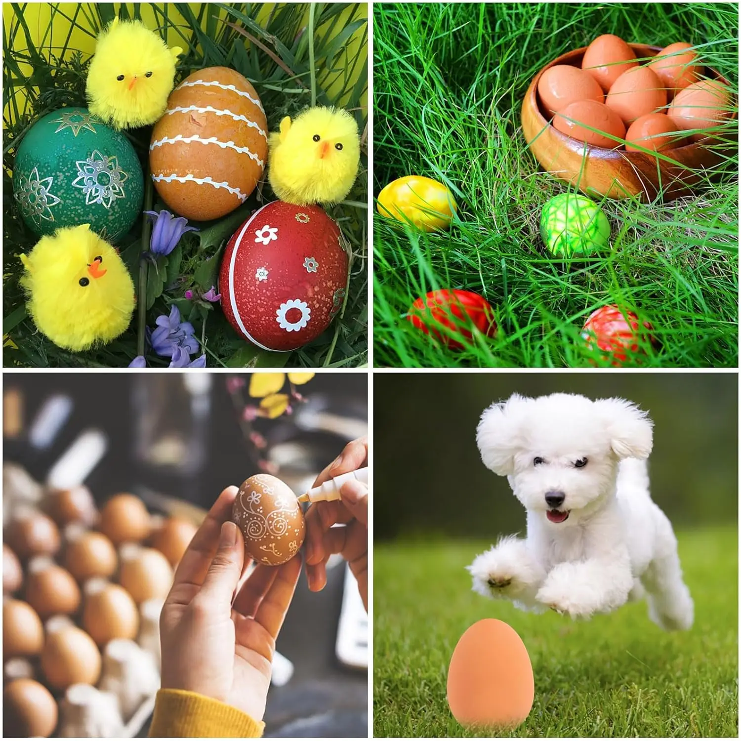Bouncing Egg Rubber Bouncing Ball Egg-Shaped Prank Joke Toy Magic Show Prop Gift for Kids Adult Party Stage Bag Stocking Filler thumbnail 5
