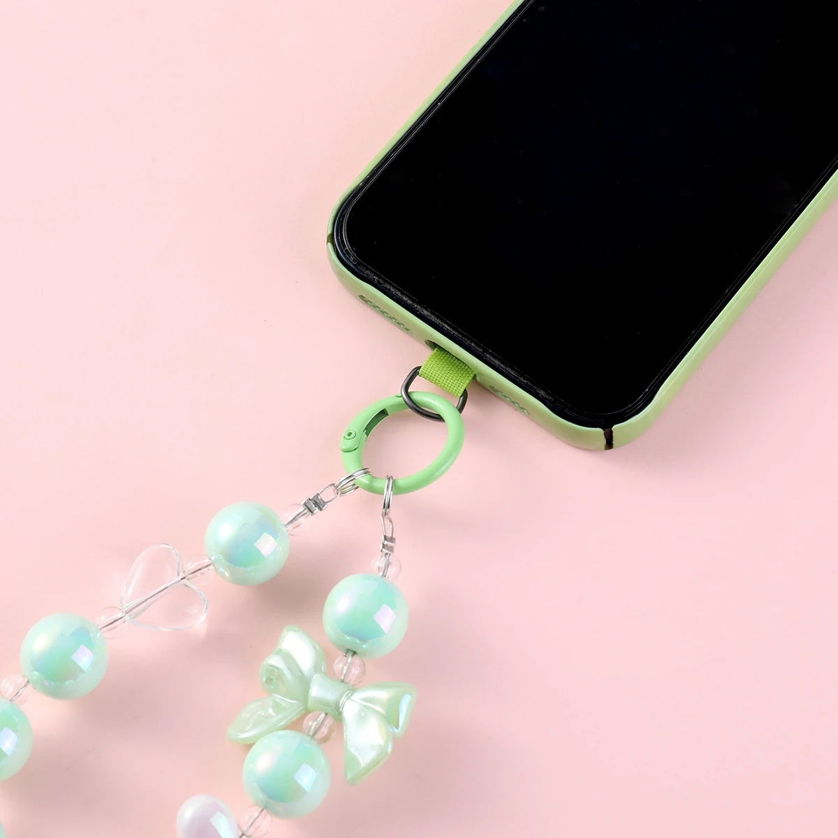 5Pcs Universal Mobile Phone Lanyard Strap Gasket Detachable Patch CellPhone Chain Clips Card for Handmade Phone Case Accessories thumbnail 5