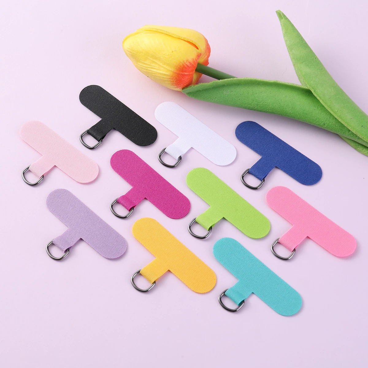5Pcs Universal Mobile Phone Lanyard Strap Gasket Detachable Patch CellPhone Chain Clips Card for Handmade Phone Case Accessories thumbnail 3