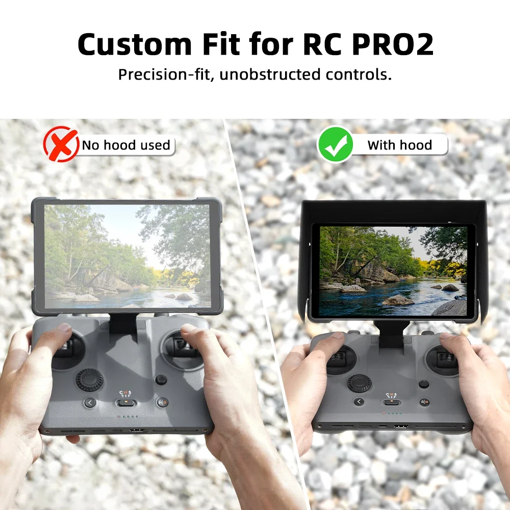 Sun Hood for DJI Mavic 4 Pro RC Pro 2 Remote Control Monitor Screen Sun Visor Sunshade Mavic 4 Pro Drone Accessories thumbnail 3