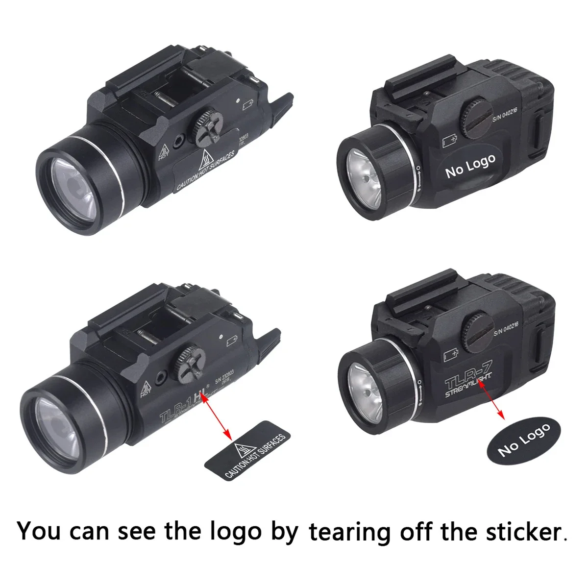 Streamlight TLR-1 TLR-1HL TLR-3 TLR-4 TLR-7 TLR-8 TLR Tactical Scout Light Flashlight Hunting Spotlight Outdoor Lamp Torch thumbnail 2