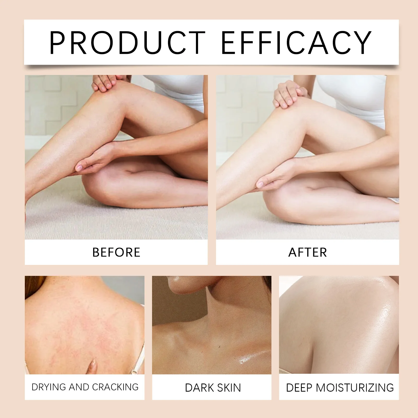 Turmeric Body Scrub Moisturizing & Cleansing Exfoliant for Glowing Skin Body Care Product Gentle Formula for All Skin Types thumbnail 6