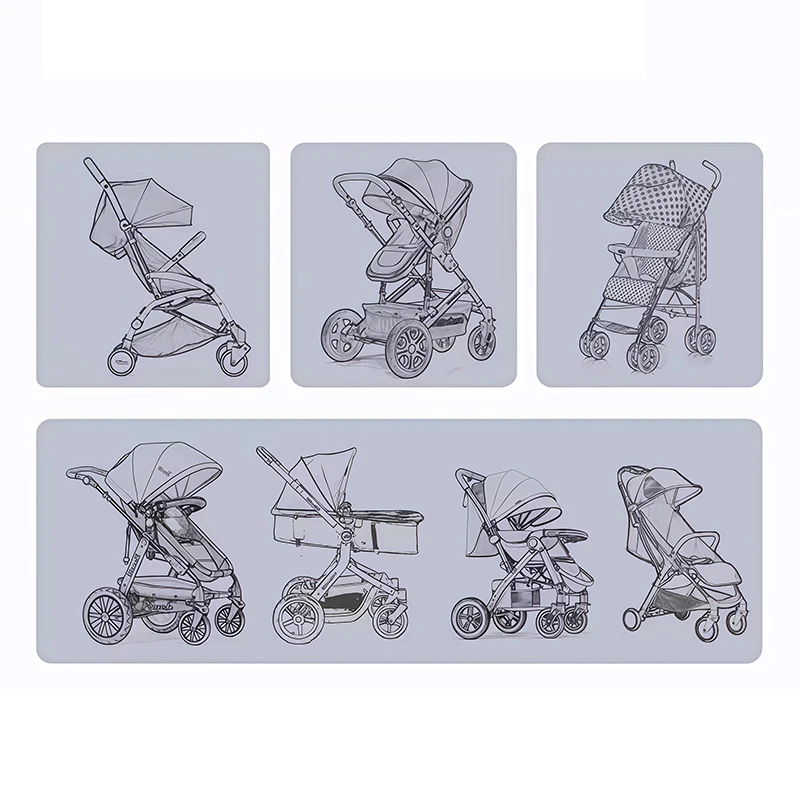 Universal Baby Stroller Mosquito Net Summer Pram Fly Insect Mesh Baby Net Infants Protection Mesh Cover Stroller Accessories thumbnail 5