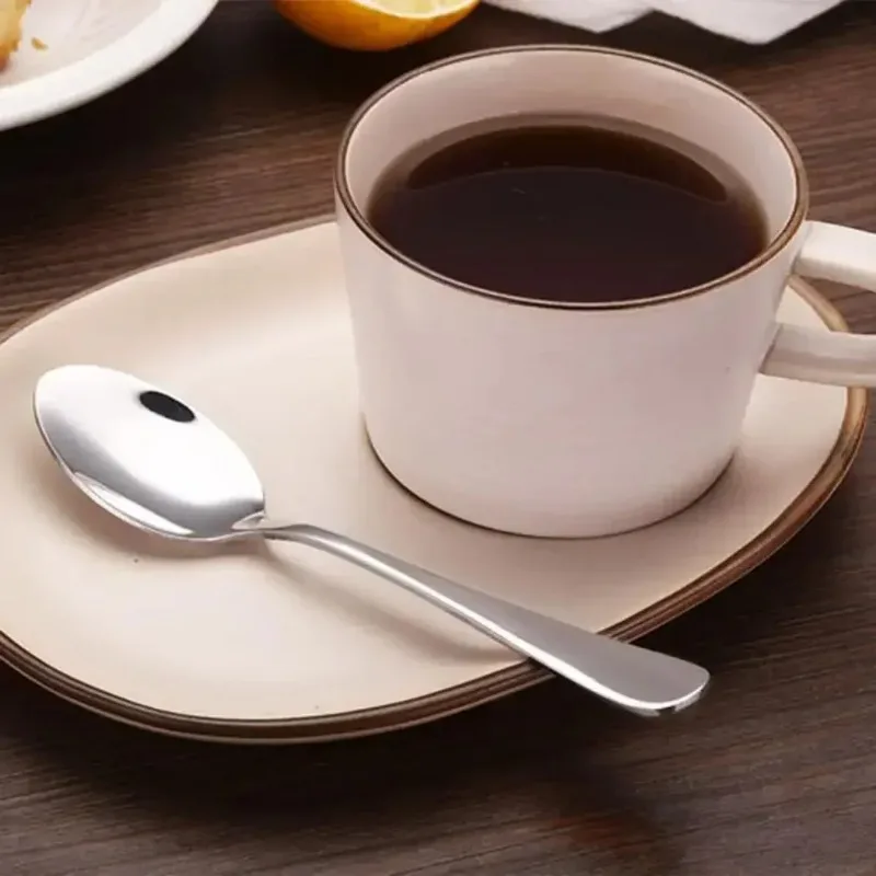 3PCS Stainless Steel Teaspoon Set Kitchen Dessert Coffee Tea Spoon Espresso Spoon Kitchen Tableware Cooking Utensils  Tableware thumbnail 4