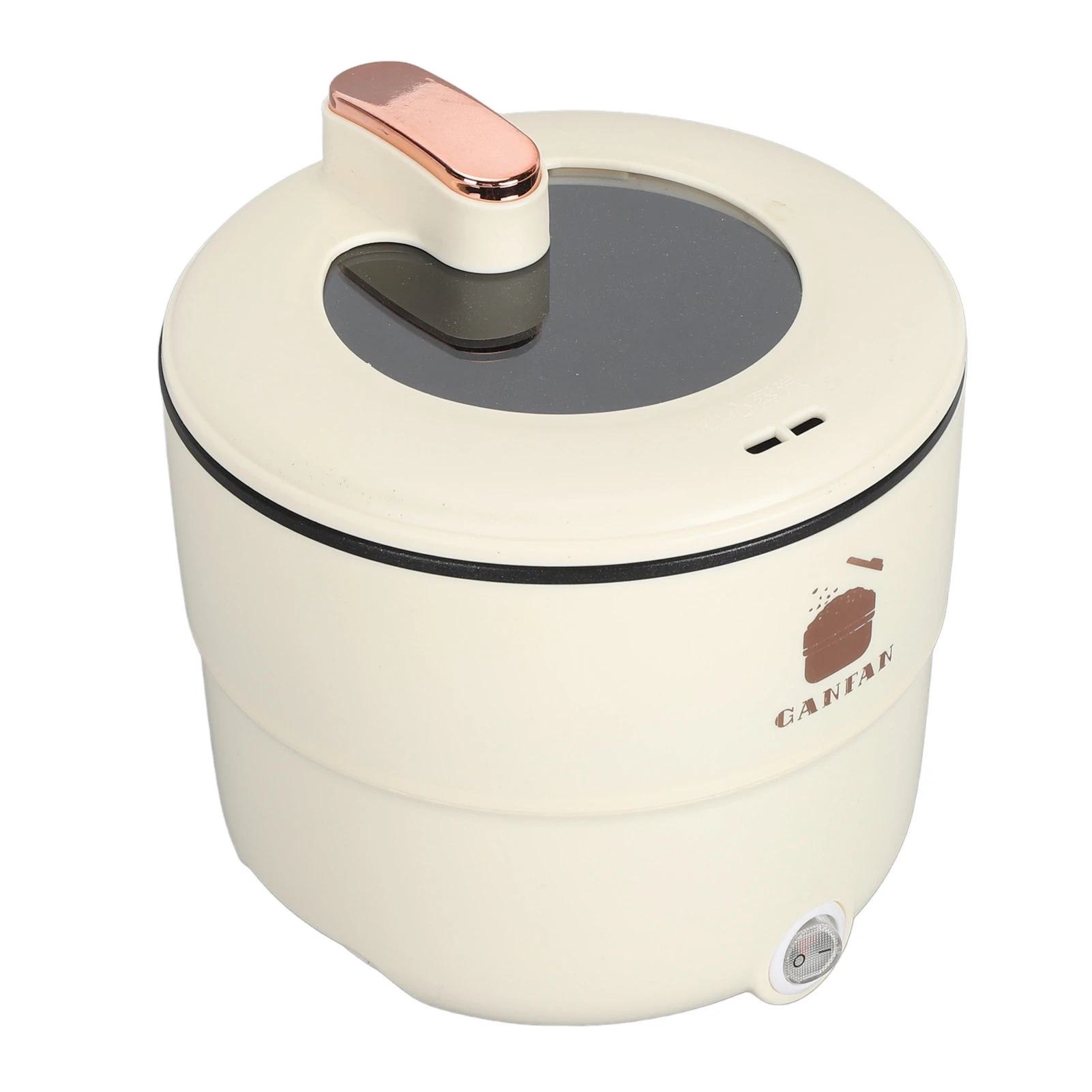 Electric Rice Cooker Multifunctional 1.8L Double Layers Anti Scald Anti Stick Electric Cooking Pot for Noodles Soup Stewing thumbnail 2