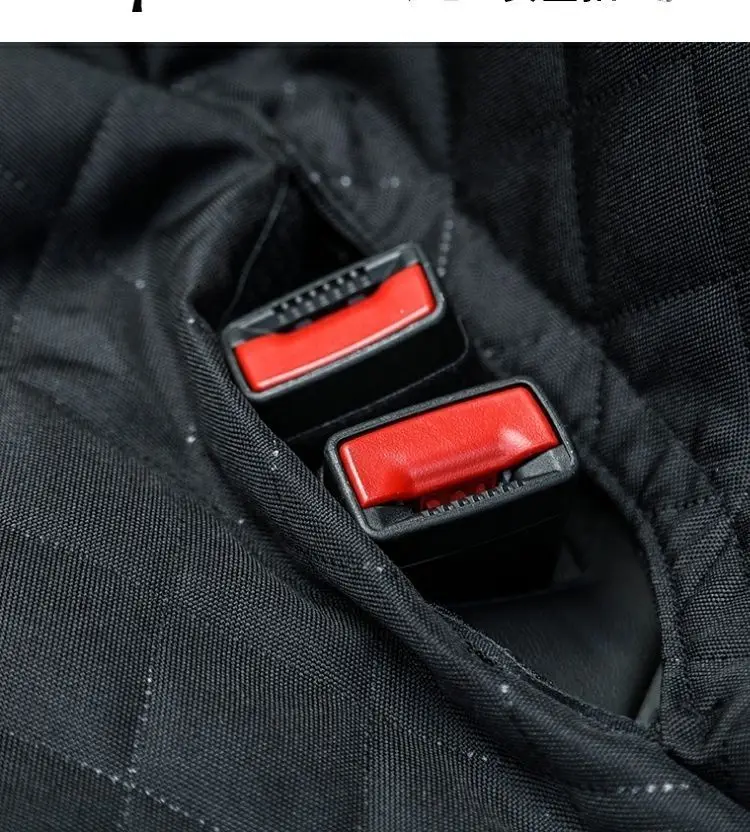 Dog Car Seat Cover Pet Travel Carrier Mattress Waterproof Dog Car Seat Protector With Middle Seat Armrest For Dogs thumbnail 4