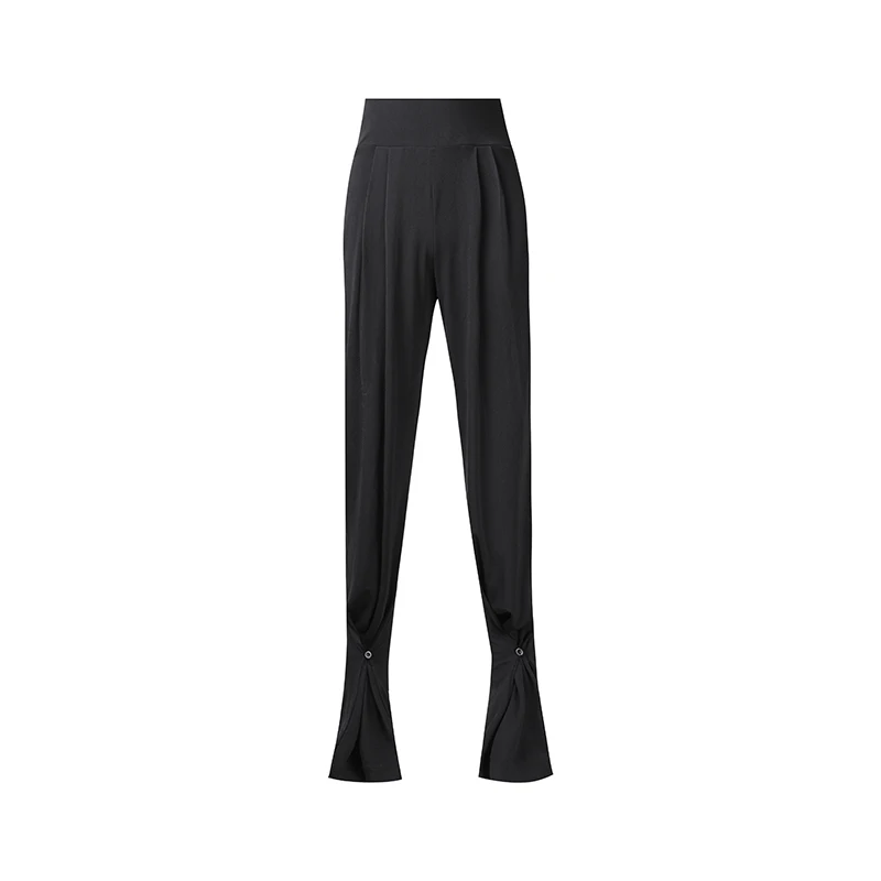 Summer Latin Dance Pants for Women Breathable High-waists Professional Cha-cha Samba Rumba Training Performance Dance Long Pants thumbnail 5