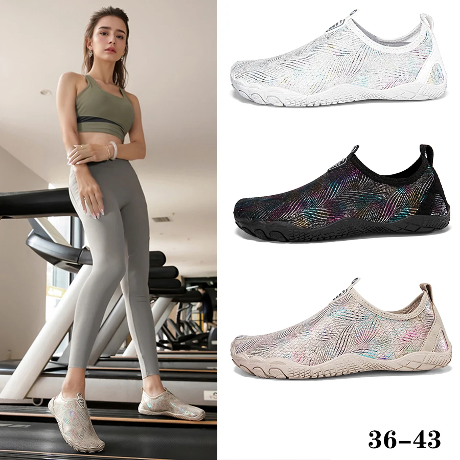 Women's Water Sports Shoes Refreshing Comfortable Quick-Drying Fitness Shoes Surfing Beach Fishing Men's Upstream Wading Shoes