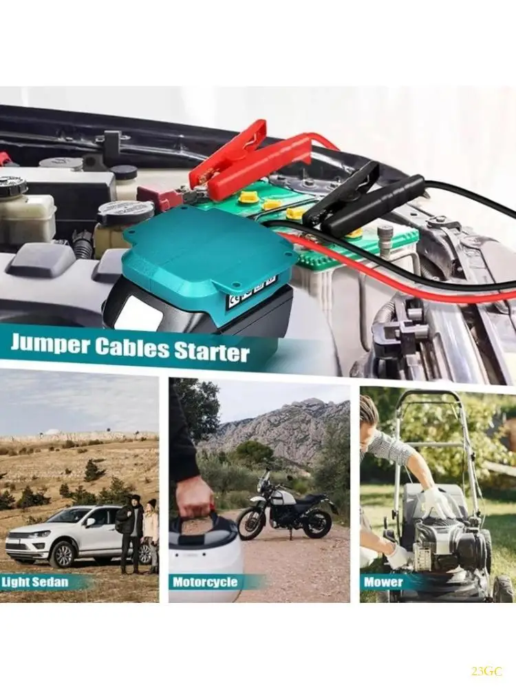 23GC Lightweight High Powered Vehicle Emergency Jump Starter with Built In Charging Capabilities for Phone Tablets