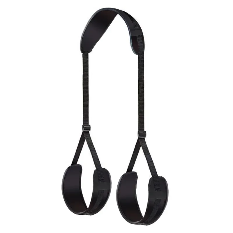BDSM Open Thigh Sex Toy Kit for Adult Couples - Adjustable SM Slave Open Leg Sextoy with Erotic Game Bandage and Neck Pillow thumbnail 4