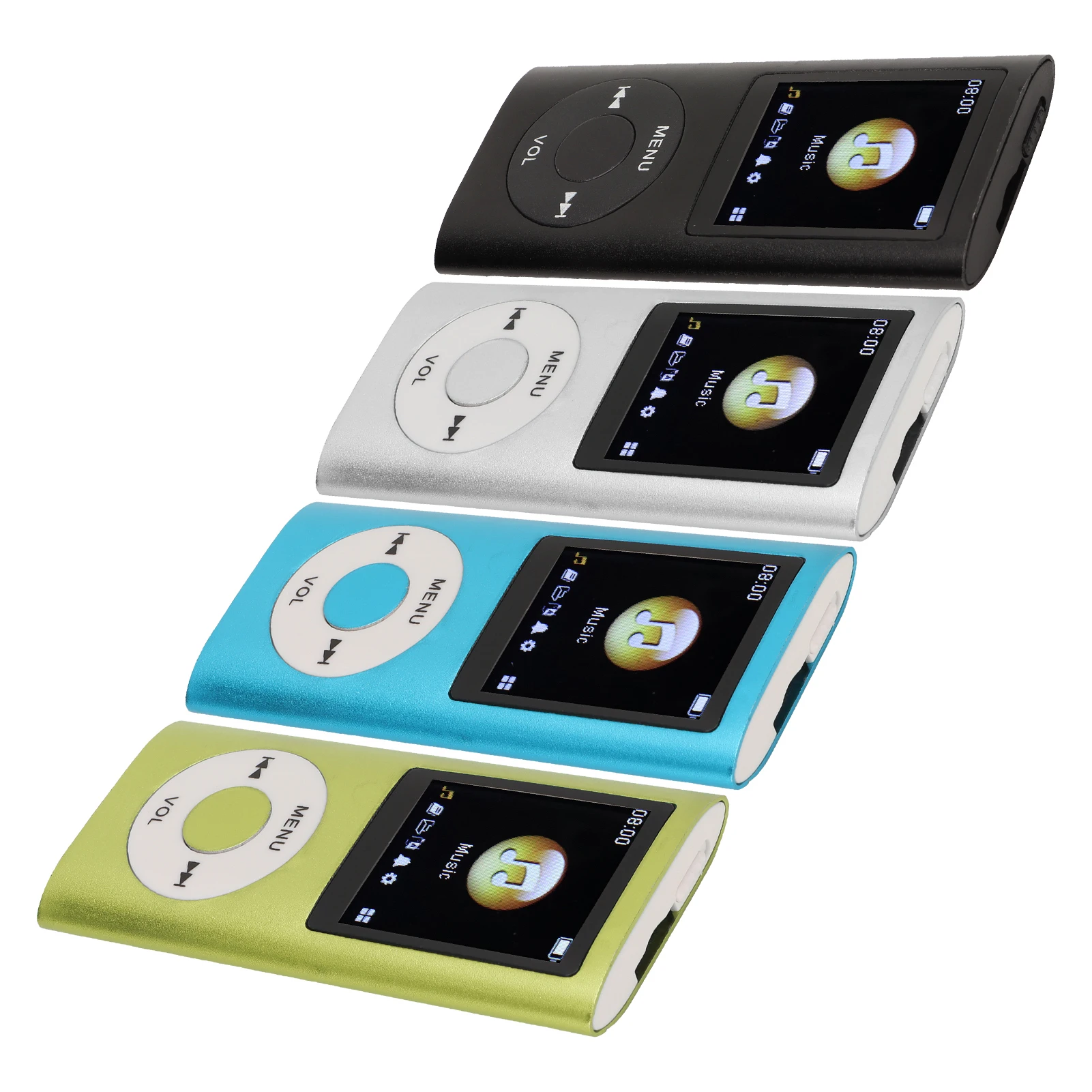 1.8 Inch LCD Screen MP3 Player Stylish Multifunctional Lossless Sound Slim Portable MP3 Music Player thumbnail 3