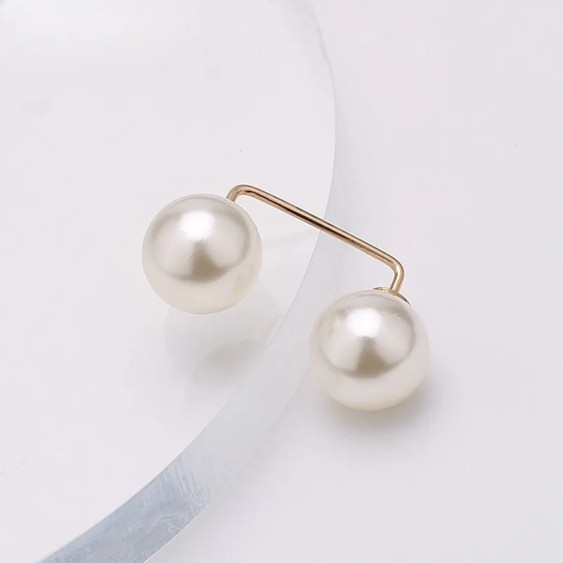 5/10PCS Safety Pins Pearl Non Slip Brooches For Clothing Waist Fixing Neckline Adjust Scarf Fashion DIY Sewing Accessories thumbnail 6