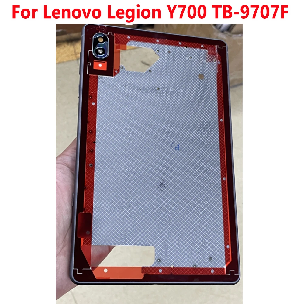 Best Housing Front Bezel Middle Frame with Camera Glass Lens + Power Volume Buttons For Lenovo Legion Y700 TB-9707F thumbnail 2