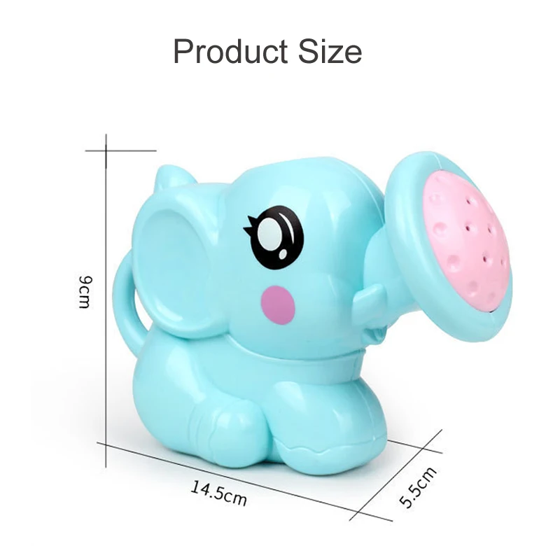 Bath Toy, Bathing Cute Elephant Shower Swimming Water Spraying Clouds Shower Bath Toy For Kids Water Playing Toy thumbnail 6