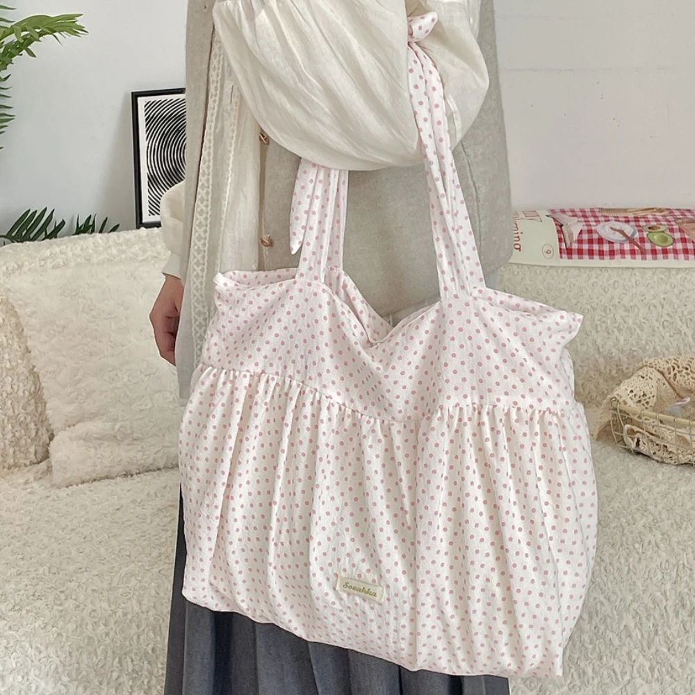 SOZAKKA Lazy Rabbit Large Capaci Tote Bag Belted Canvas Shoulder Bag Casual Sle Underarm Bag Spring Summer New Model Handbag thumbnail 6