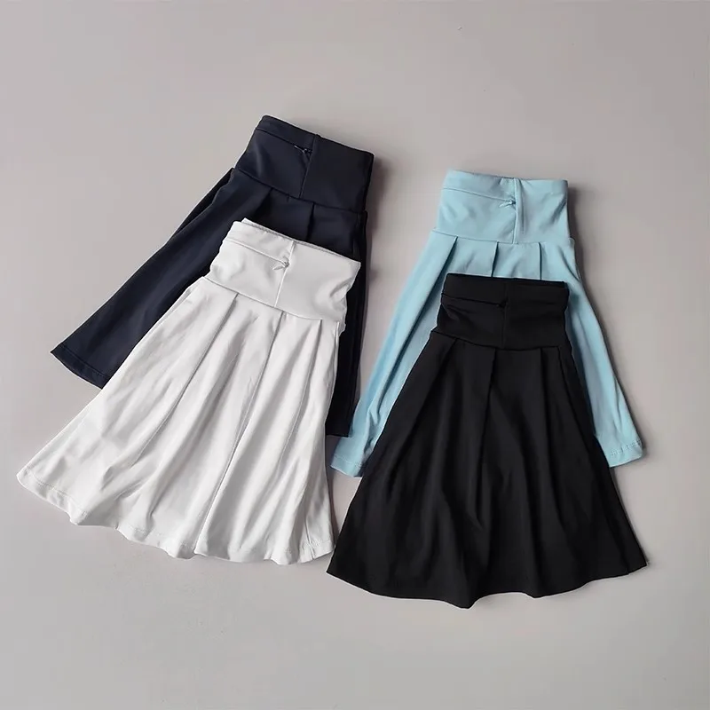 Women's 2-Piece Sports Tennis Sets Polo Sports Suit Stretchy Workout Shirt Outfits Golf Badminton Training Slim Fit Tracksuits thumbnail 2