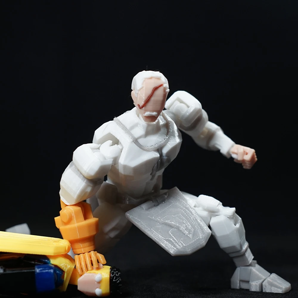 3D Printed Invincible Toys Action Figures Anime Model Lucky Dummy 13 Superheroes Mark Thragg Multi-Jointed Toy Ornaments Gifts thumbnail 3