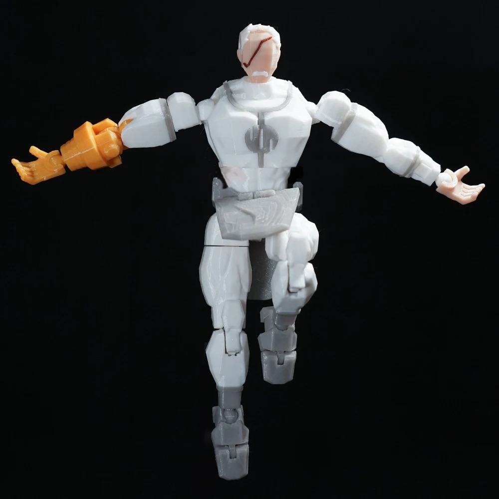 3D Printed Invincible Toys Action Figures Anime Model Lucky Dummy 13 Superheroes Mark Thragg Multi-Jointed Toy Ornaments Gifts thumbnail 4