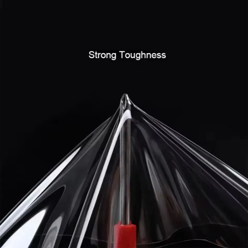 Transparent Light Black Smoke PVC Film Tint 30 X200cm Headlight Taillight Wrap Cover Film Foil Sticker Armored Film for Cars thumbnail 3