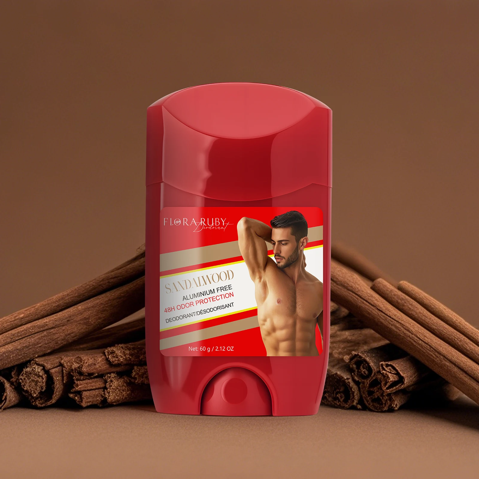 Old Spice Sandalwood Deodorant Men，Body Odor RemoveCream，Aluminum Free，High Endurance，Sweat Defense & Odor Protection，Portable thumbnail 2
