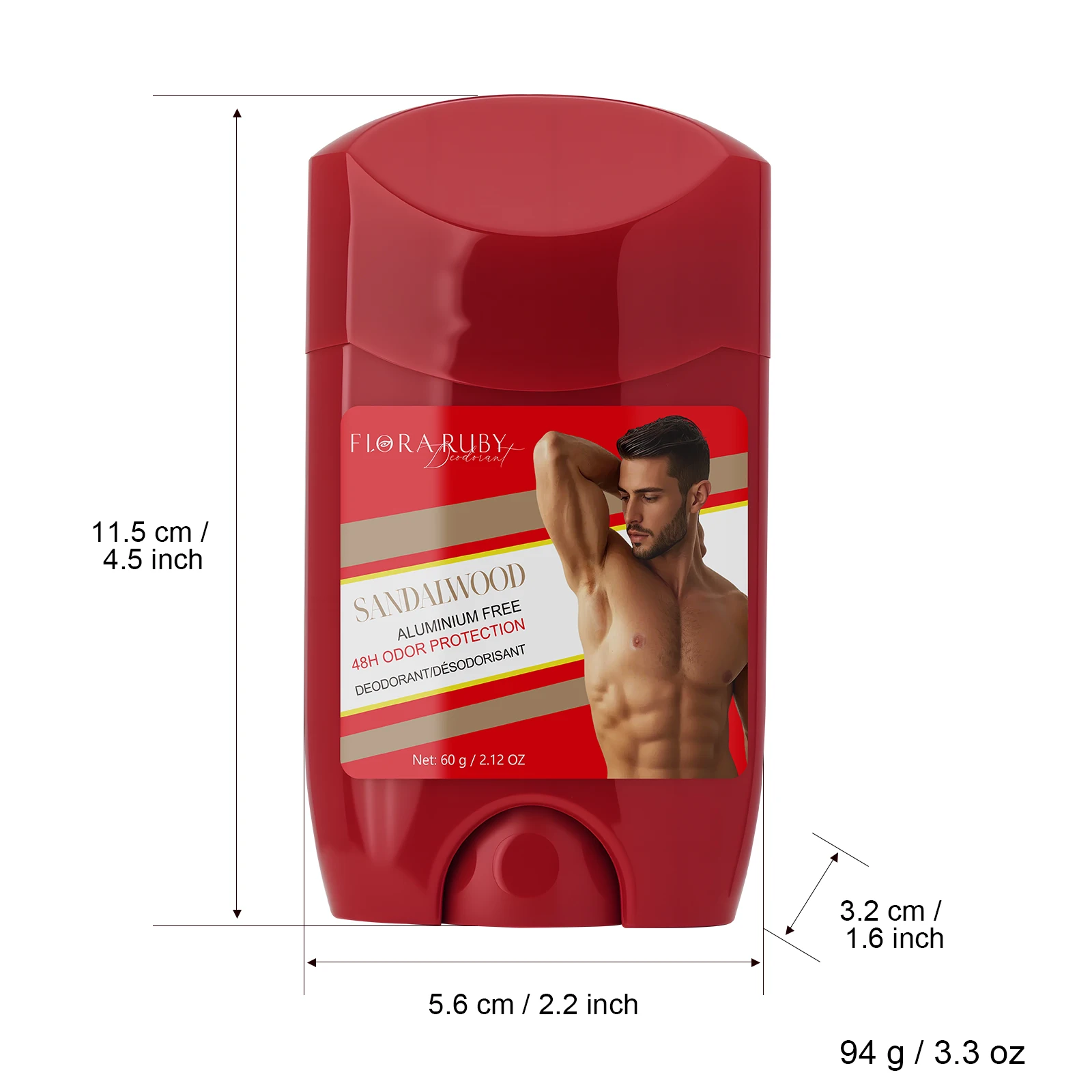 Old Spice Sandalwood Deodorant Men，Body Odor RemoveCream，Aluminum Free，High Endurance，Sweat Defense & Odor Protection，Portable thumbnail 6