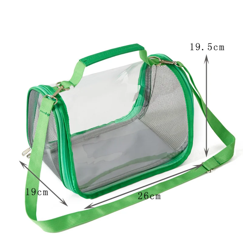 Clear Critter Cage - Escape-Proof Insect Habitat for Butterflies/Bees/Dragonflies, Portable Reptile & Bird Observation Enclosure thumbnail 2