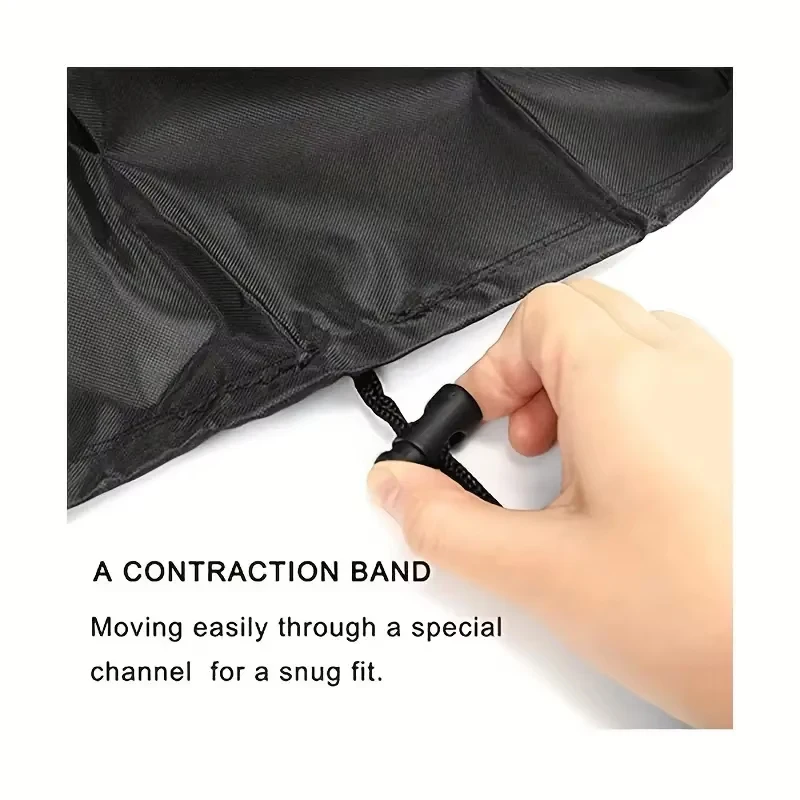 210D Oxford Cloth Protective Cover For Garden Table 1 Piece Garden Furniture Cover Waterproof and Windproof Uv thumbnail 5