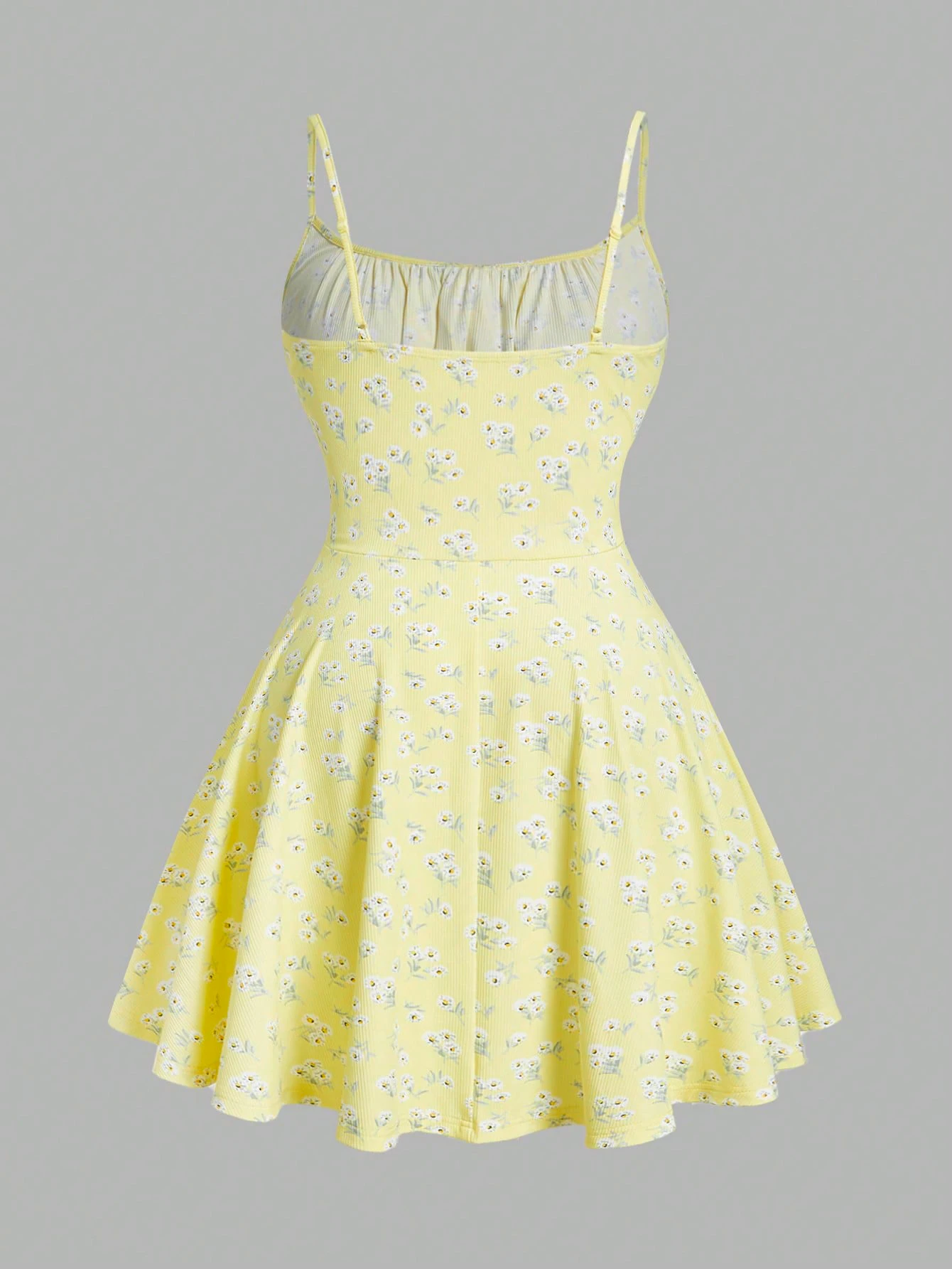 New fashion floral elegant sleeveless thin strap camisole dress thumbnail 2