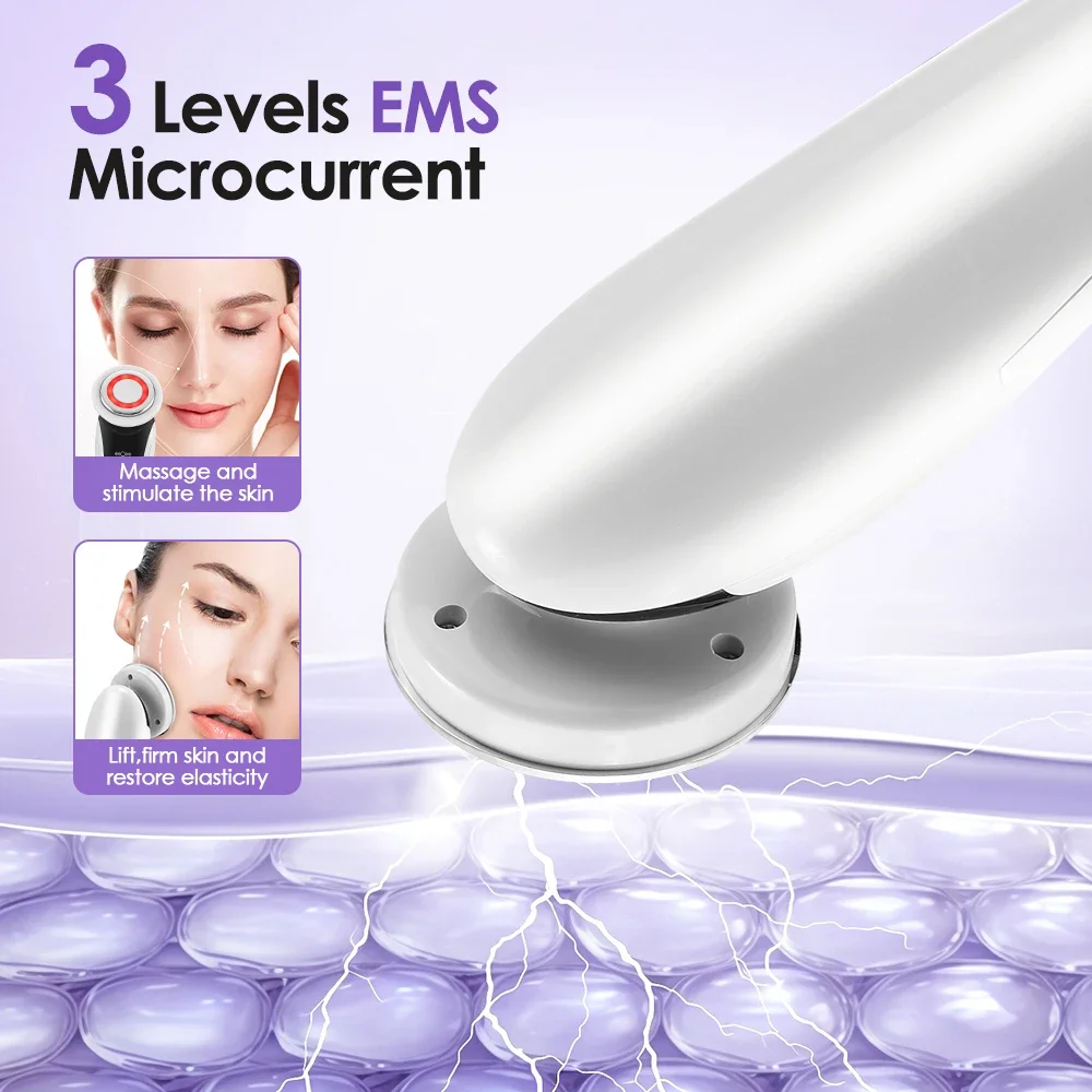 New 7in1 EMS Facial Lift Device LED Light Therapy Massager Anti Aging Wrinkle Removal Skin Rejuvenation Home Use Beauty Device thumbnail 3