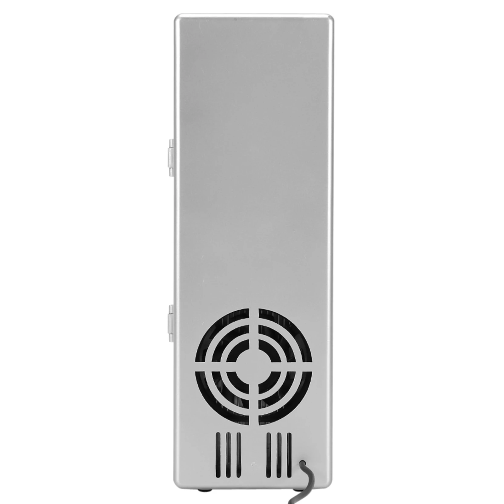 Compact Mini USB Fridge Freezer Cans Drink Beer Cooler Warmer Travel Car Office Use thumbnail 4