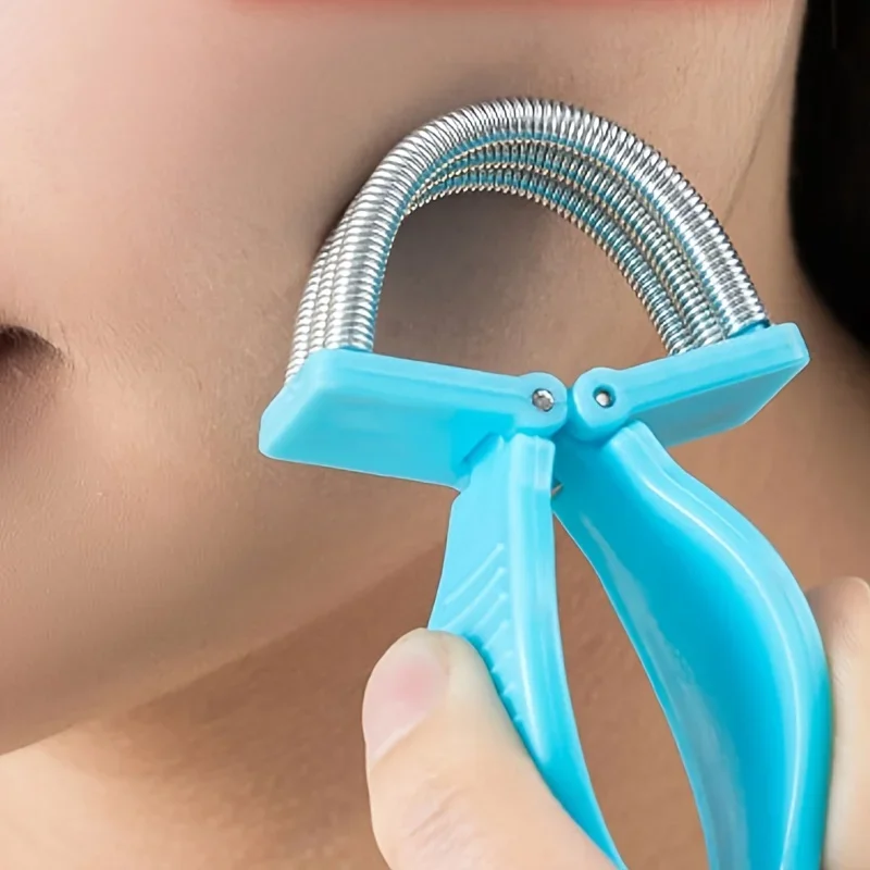 3 Colors Facial Hair Remover Safe Handheld Spring Roller Hairs Mustache Skin Care Massage Beauty Hair Removal Tool thumbnail 3