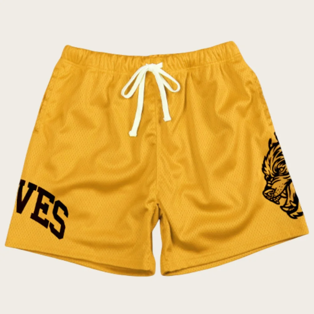 Adult adventure shorts, men's sports pants at night, summer outdoor sports running training, fitness, quick-drying beach pants thumbnail 4