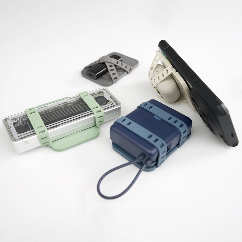 DAC Clip Kit With Multifunctional Strip Phone Audio Decoder Storage Bag USB DAC Pocket Phone Bag Magnetic Elastic Strap Kit thumbnail 2