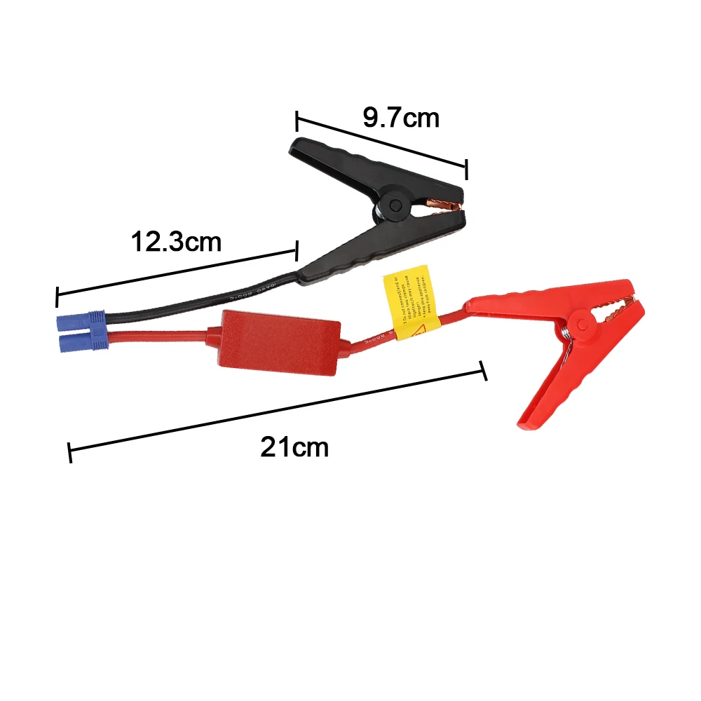 Emergency Battery Jump Cable Clamps Jump Starter Alligator Clip Universal For Car Trucks With EC5 Plug Connector 12V thumbnail 6