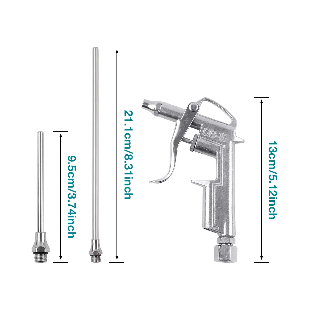 Dust Blower Gun Pneumatic Dust Cleaning Tool The Nozzle Can Be Replaced Portable Air Gun Need To Be Used With An Air Compressor thumbnail 2
