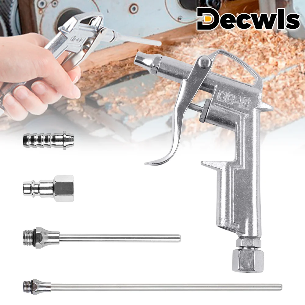 Dust Blower Gun Pneumatic Dust Cleaning Tool The Nozzle Can Be Replaced Portable Air Gun Need To Be Used With An Air Compressor