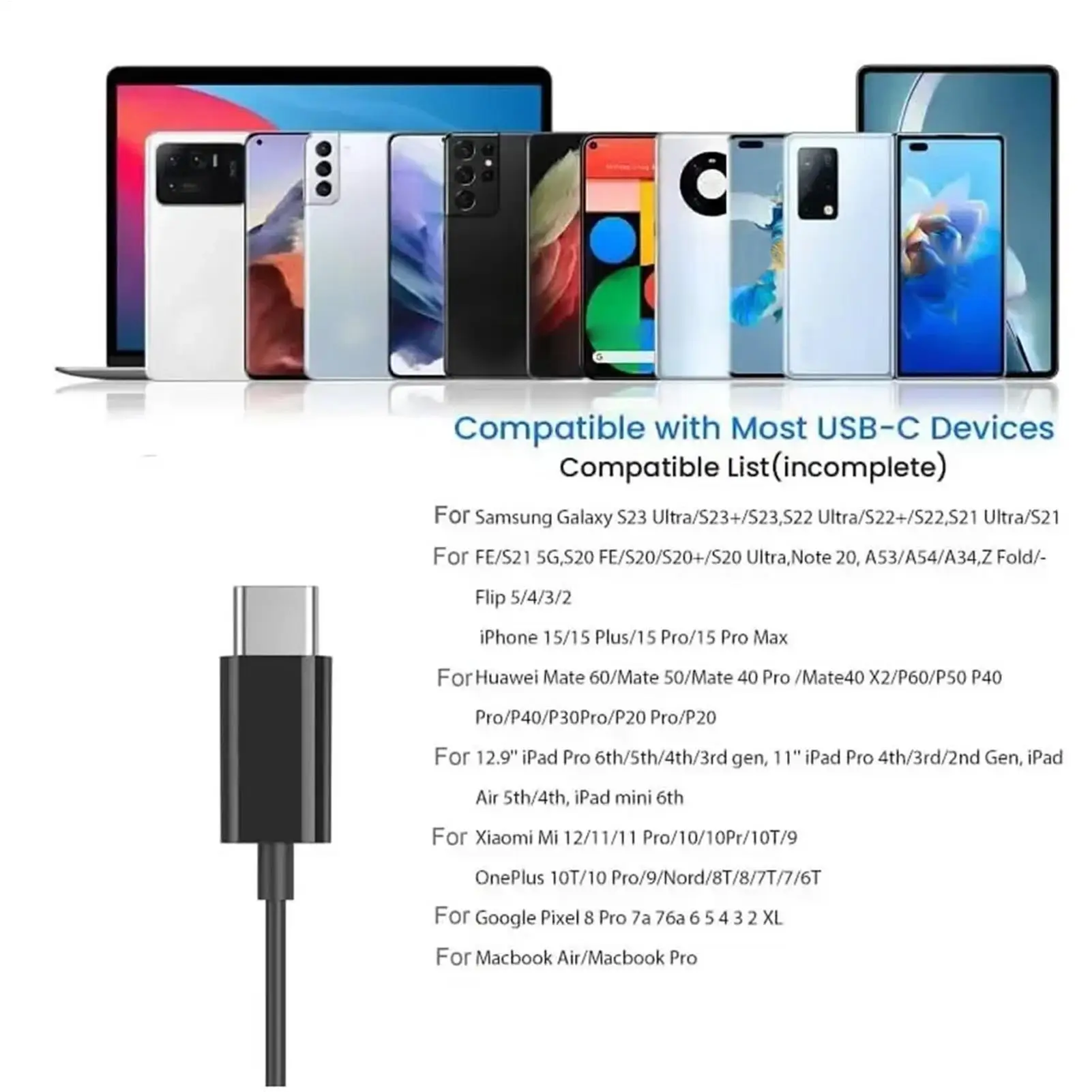 3.5mm Single Side Earbud Headsets Wired Headset No Microphone Mono Earplugs Wired Headset Type C Single Headphones thumbnail 5