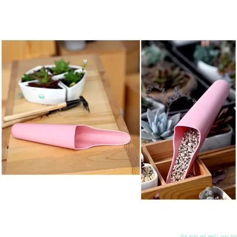 581C 23cm Bonsai Soil Garden Tool Gifts Plastic Soil Scoops Plastic Garden Shovels Flowerpot Shovels Gardening Tools thumbnail 2