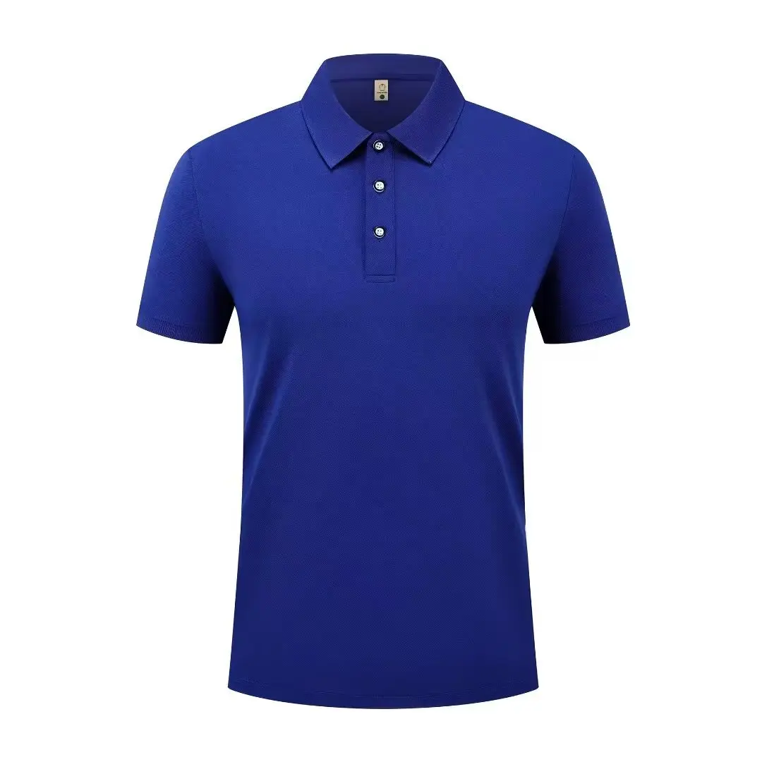 Summer Casual Sports Quick-drying Lapel Short-sleeved POLO Shirt 23 Solid Color Shirt Cycling Suit Fitness Suit For Men S-4XL thumbnail 5