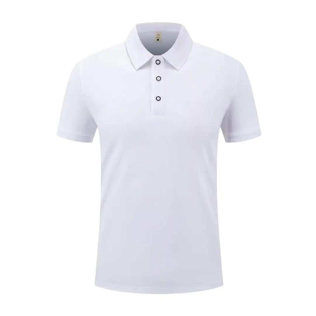 Summer Casual Sports Quick-drying Lapel Short-sleeved POLO Shirt 23 Solid Color Shirt Cycling Suit Fitness Suit For Men S-4XL thumbnail 2