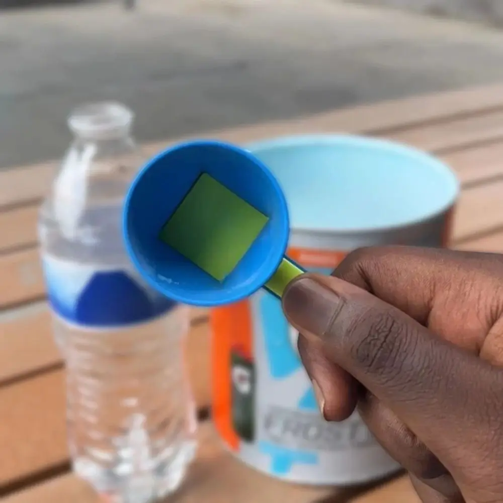 Creative Flling Coffee Scoop Funnel Plastic Reusable Sliding Scoop Funnel 2 in 1 Sliding Design Measuring Spoon Kitchen Gadgets thumbnail 4