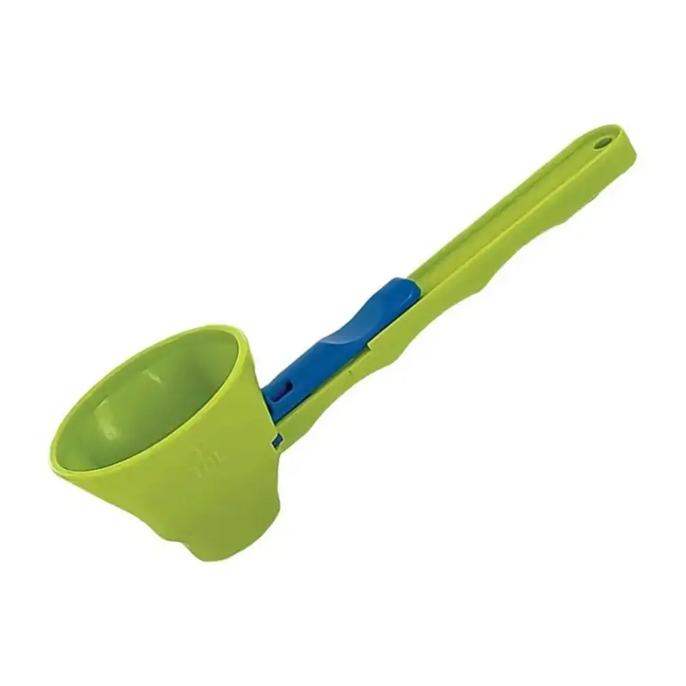 Creative Flling Coffee Scoop Funnel Plastic Reusable Sliding Scoop Funnel 2 in 1 Sliding Design Measuring Spoon Kitchen Gadgets thumbnail 2