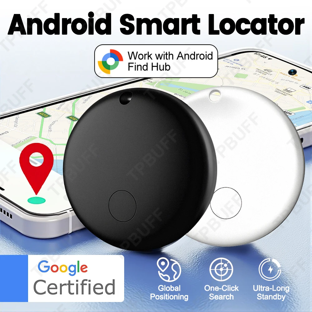 Mini Tag Gps Tracker Android Google Find My Gps Locator Air Tag Car Gps Tracking Device Gps Tracker Bicycle Electronics Security thumbnail 3