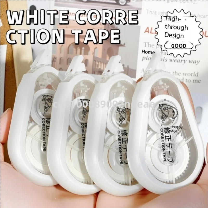 5 Pieces/Set White Out Correction Tape Multiple Color Student Kawaii Error Correction Erasers Student School Stationery Supplies