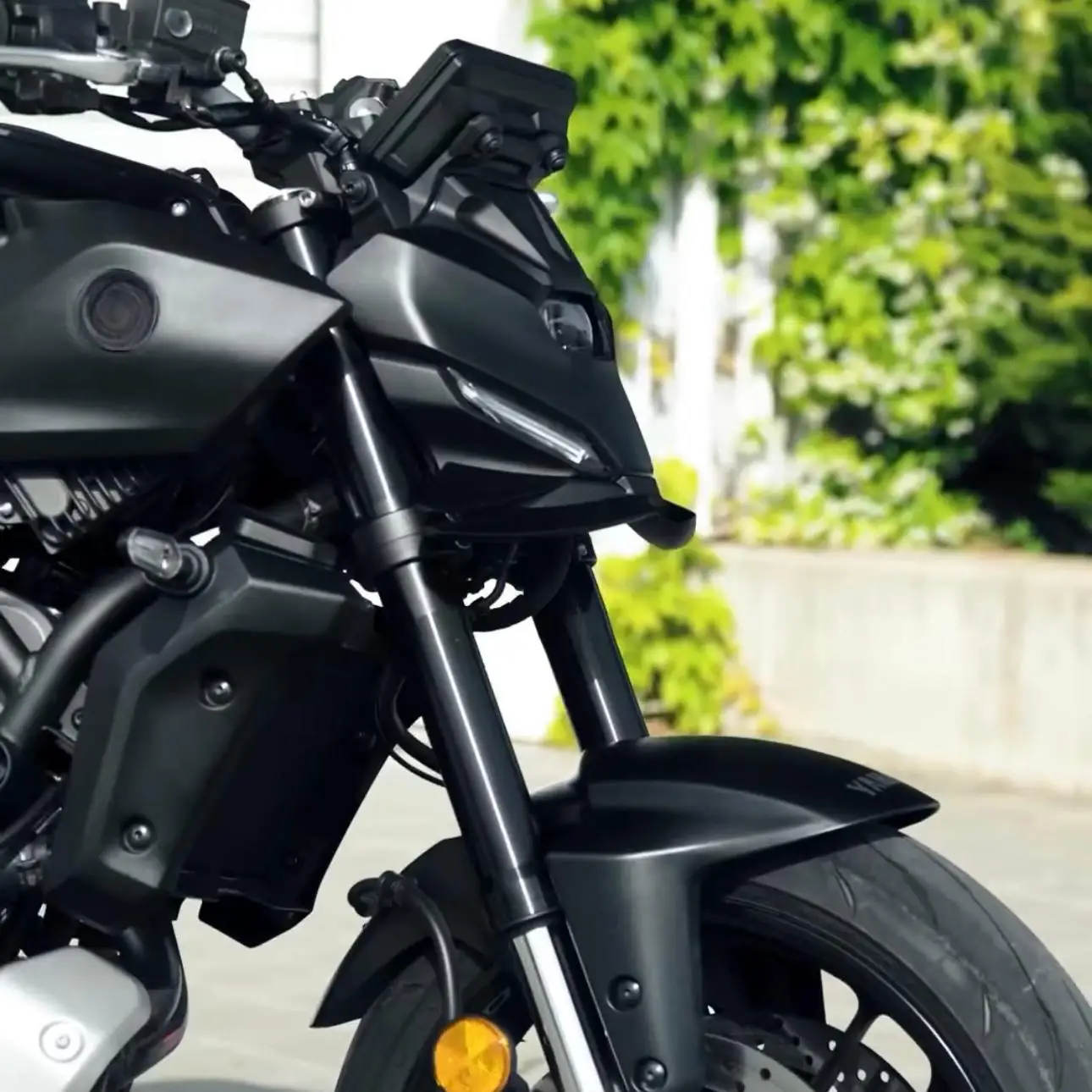 For YAMAHA MT-07 2025 Wind Wing Aerodynamics Fairing Winglets MT07 2025 GP WING Motorcycle Front Spoiler Lower spoiler Front Lip thumbnail 2