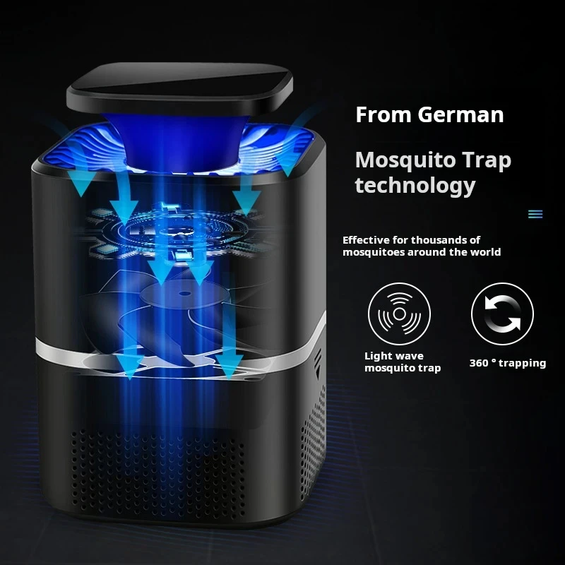 New Mosquito Killer Lamp Home Safe Mute Efficient Mosquito Catcher Low Energy Consumption USB Light Wave Mosquito Lure thumbnail 2